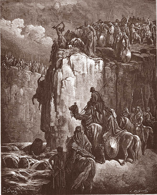 ELIA SCANNA I PROFETI DI BAAL RE I, 18,40